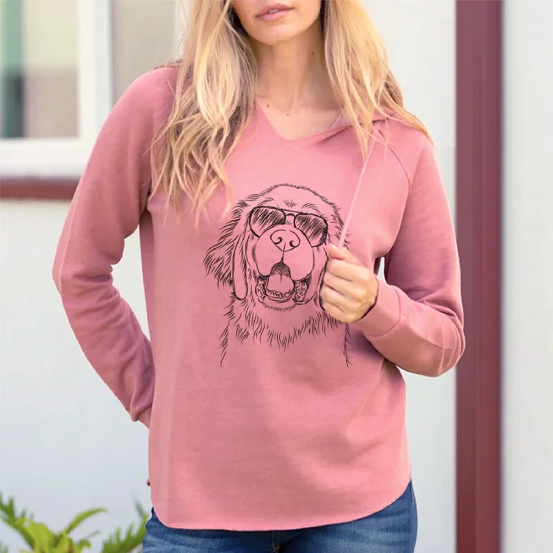 Aviator Mozart the Newfoundland - Cali Wave Hooded Sweatshirt Hoodie with Slim Fit Tailored Modern Aviator Mozart the Newfoundland - Cali Wave Hooded Sweatshirt Hoodie with Slim Fit Tailored Modern