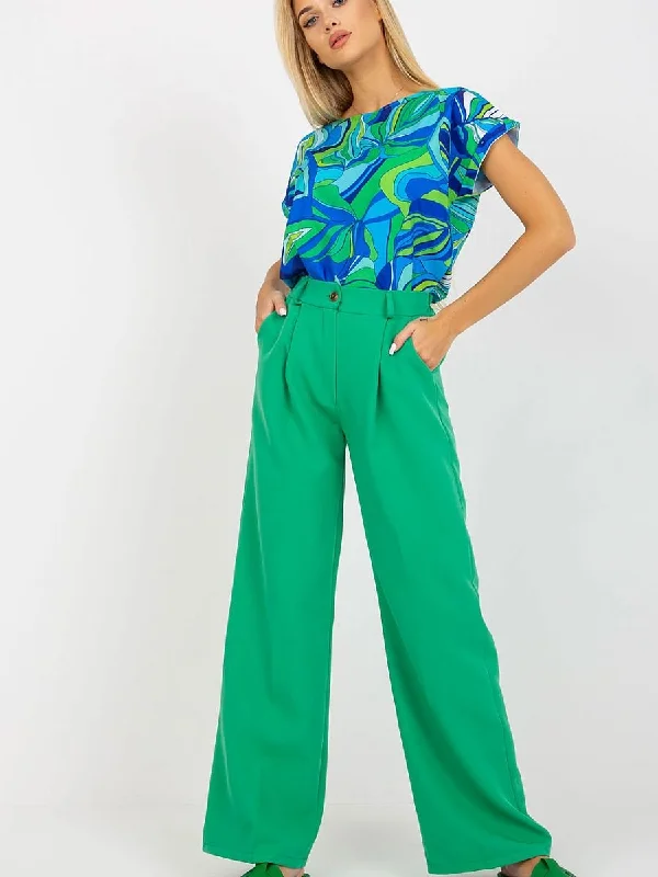 Women trousers Italy Moda Trousers Ceremony Elegant