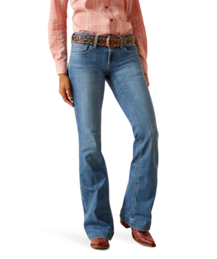 ARIAT LADIES LEILA SLIM TROUSER Cropped Trousers Casual Linen
