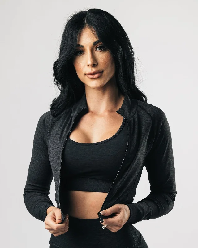 SEAMLESS JACKET Collared Jacket Crew Neck Jacket Turtle Neck Jacket